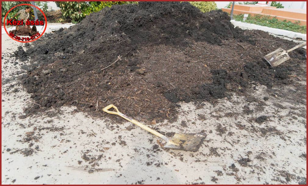 Kézi ásás: A talaj érintése az élő növényekkel és a természettel.